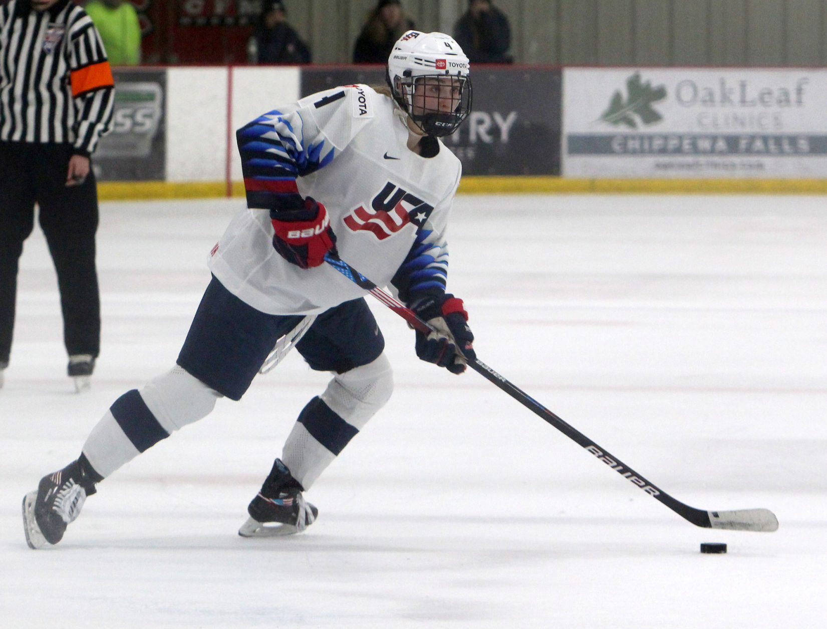 U.S. Women's Olympic National Team vs Chippewa Steel 12-6-21